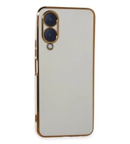 Newface Vivo Y17S Kılıf Volet Silikon - Beyaz