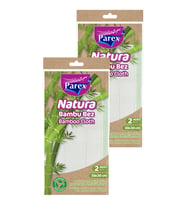Natura Bambu Bez 2'li Paket 30 x 30 cm İkili Set