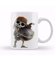 Skeleton Carrying Bomb Clash of Clans Clash Kupa Bardak Porselen