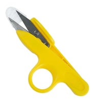 Chichi Tc-801 Plastik Yaylı İplik Temizleme Makası Sarı