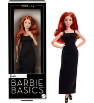Mattel Barbie Basics Model 04 Koleksiyona Uygun Bebek, Siyah Mini Elbisesi, Botları Ve Standart Kalı (Çok Renkli)