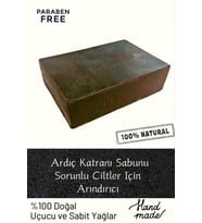 Ardıç Katranlı, Cilt Sorunlarına Karşı Etkili Doğal, El Yapımı Sabun, 115gr