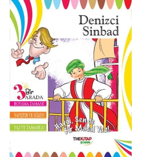 Denizci Sinbad (Üçü Bir Arada Etkinlik Kitabı)