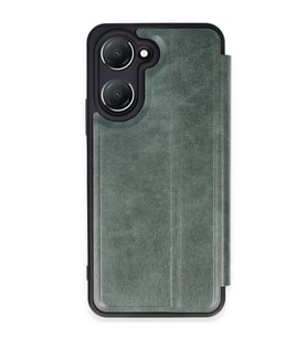Vivo Y18 Kılıf Flip Cover - Koyu Yeşil