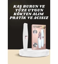 Kulak Burun Yüz Epilasyon Aleti Yüz Masaj Aleti İkili Cilt Bakım Seti