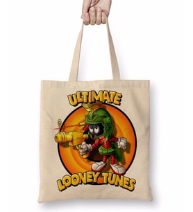Marvin The Martian Bez Çanta Uzun Saplı