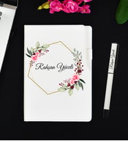 Anneye Hediye, Arkadaşa Hediye, Sevgiliye Hediye Kişiye Özel Defter Hediye Seti