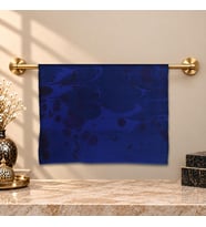 e38 EL İŞÇİLİĞİ KADIN RENKLİ EBRU FULAR 175*35 cm-6714