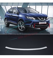 Nissan Qashqai Ön Tampon Panjur Alt Çıtası Kromu 2014-2017