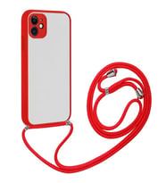 ALLY iPhone 12 6.1 Askılı Koruyucu Silikon Kılıf-(5775) - GLST7104-8230 (Yeşil)