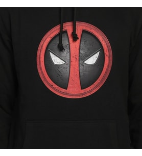 Bant Giyim - Deadpool Siyah Kapşonlu Erkek Sweatshirt Hoodie