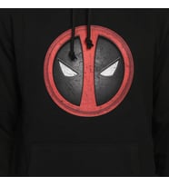 Bant Giyim - Deadpool Siyah Kapşonlu Erkek Sweatshirt Hoodie