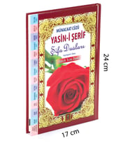 Ciltli Yasin Kitabı - Orta Boy - 224 Sayfa - Şifa Duaları - Münacaat Cüzü - Ensari Yayınevi - Mevlit Hediyeliği
