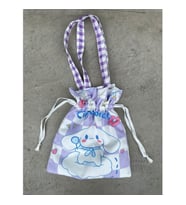 Cinnamoroll Kawaii Büzgülü Bez Çanta (Karışık)
