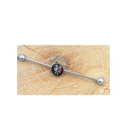 Çelik Korsan Figürlü Köpru Piercing