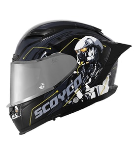 Motosiklet Kask Full Face CE Yüksek Güvenlikli Motor Kaskı Cyber Edition
