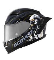 Motosiklet Kask Full Face CE Yüksek Güvenlikli Motor Kaskı Cyber Edition