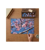 Kiraz Çiçeği Dalı Tasarımı 240 parça Ahşap Puzzle Ahşap Kutuda MP04786