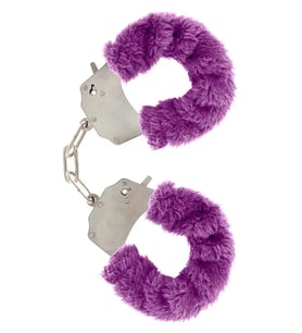 NOXXX Metal Kelepçe Mor Peluşlu