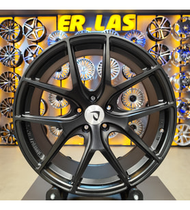 2 Adet SLK-8007 9,5*19 5*112 ET45 73,1 MAT BLACK JANT (Takım)