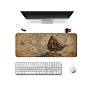 SonicTouch Klavye Mousepad 40x90cm Dikişsiz Pürüzsüz Sıvı Geçirmez Kaymaz Taban Dünya Fatihi