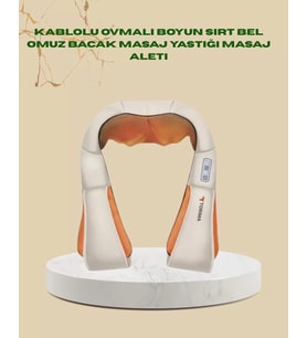 Ovmalı Isıtmalı Masaj Aleti – Boyun, Sırt, Bel, Omuz Ve Bacak İçin