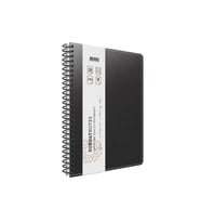 Gıpta Sunday Notes Spiralli Deri Kapak A4 140 Yaprak Kareli Defter 3-5045000-2011