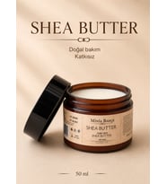 Shea Butter – Soğuk Sıkım Saf Shea Yağı, 50 ml Yüz, Vücut, Saç ve Yoğun Bakım