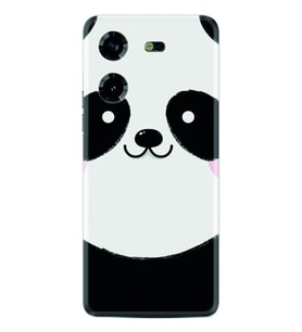 Tecno Pova 5 Kılıf Silikon Desen Özel Seri Sevimli Panda 1794