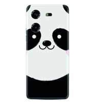 Tecno Pova 5 Kılıf Silikon Desen Özel Seri Sevimli Panda 1794
