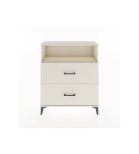 Arges Şifonyer Tek Raflı 2 Çekmeceli 88x30x106 Aytaşı-Aytaşı