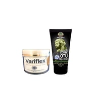 Variflex 100 ml Bacak Varis Kremi + İbn-i Sina Çörek Otu Kremi 50 ml Sırt Bel Kas Diz İskelet Eklem Ağrılarına Teskin Edici Masaj Kremi