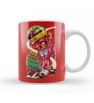 Ayrton Senna Kupa Bardak Porselen