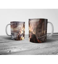 Pixxa Lord of The Rings The War of the Rohirrim Anime Kupa Bardak Model 2