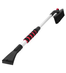 85 cm Buz Kırıcı Araç Kar Temizleme Fırçası Kırmızı