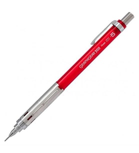 Pentel GraphGear 300 Versatil Kalem 05 mm Kırmızı PG315-TBX