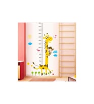 cosy home gift Gelişim Boy Ölçer Boy Tablosu Zürafa Çocuk Odası Süsleme Duvar Sticker Pvc Büyük Görsel Gönderilir