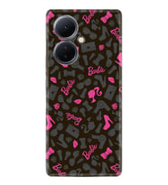 Vivo V29 Lite Kılıf Resimli Desenli Baskılı Silikon Barbie and Shoes 1413