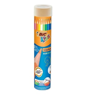 Bic Evolution 12+1 Renk Metal Tüp Kuru Boya