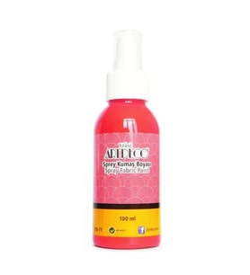 ARTDECO SPREY KUMAŞ BOYASI 100 ML.  KIRMIZI  Y-010D-1205