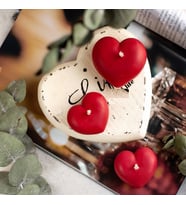 12 PCS HEART RED FLOATİNG WATER CANDLE VIP KALİTE 12 ADET KIRMIZI SU MUMU SUDA YÜZEN MUM KIRMIZI MUM