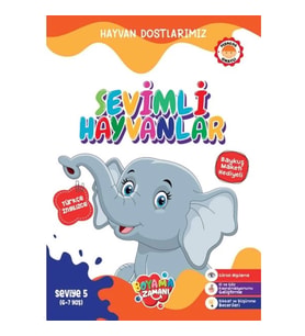 Hayvan Dostlarımız - Sevimli Hayvanlar Seviye 5 (6-7 Yaş)