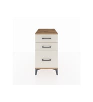 Kronos Komodin 3 Çekmeceli 44x59x80 Çam-Aytaşı