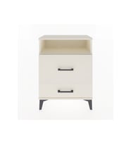 Arges Komodin Tek Raflı 2 Çekmeceli 60x30x80 Aytaşı-Aytaşı