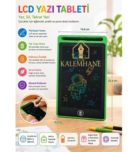 Kalemhane Çocuklar İçin Lcd Yazı Tableti