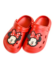 Minnie Mouse Kız Çocuk Kaymaz Taban Terlik Sandalet (Kırmızı)
