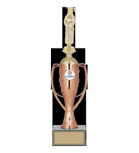 ODAK KUPA - Figürlü Kupalar - Mezuniyet Kadın Figürlü Kupalar FG-025 C - 38 cm