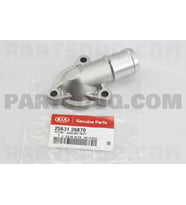 Termostat Kapagı Üst Termostat Yuvası : Üst Kore Accent Era 1,6 Benzın 2006- (Oem No: 2563126870)