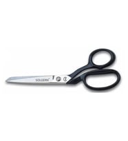 232-9 Tekstil / Yatık Regula Makası No: 9 İnç / 22,86 Cm - Nikel Kaplama, Siyah Saplı