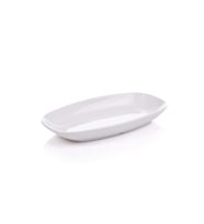 Gmb Nazen K-19 Termoset Kırılmaz-22 cm meze kayık tabağı 75 Adet